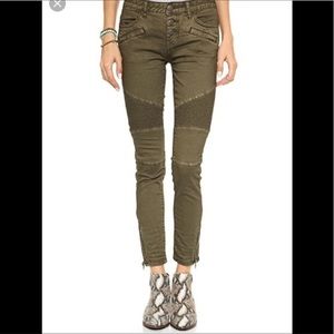 Free People Moto Jeans